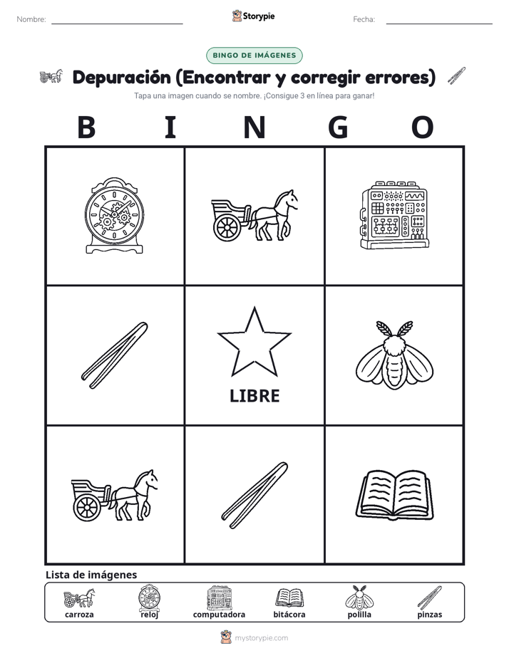 Bingo de Imágenes