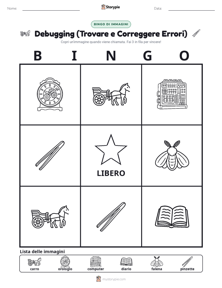 Bingo delle Immagini