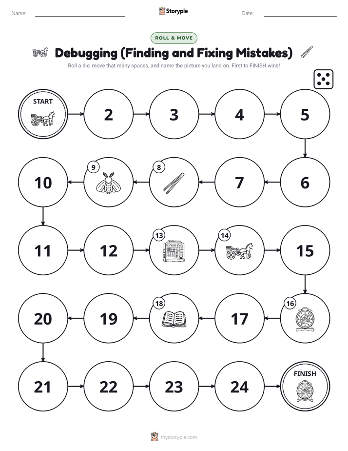 Roll & Move Game