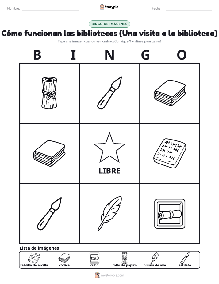 Bingo de Imágenes