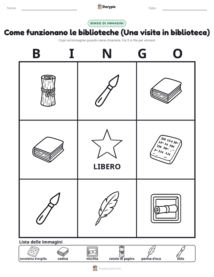 Bingo delle Immagini