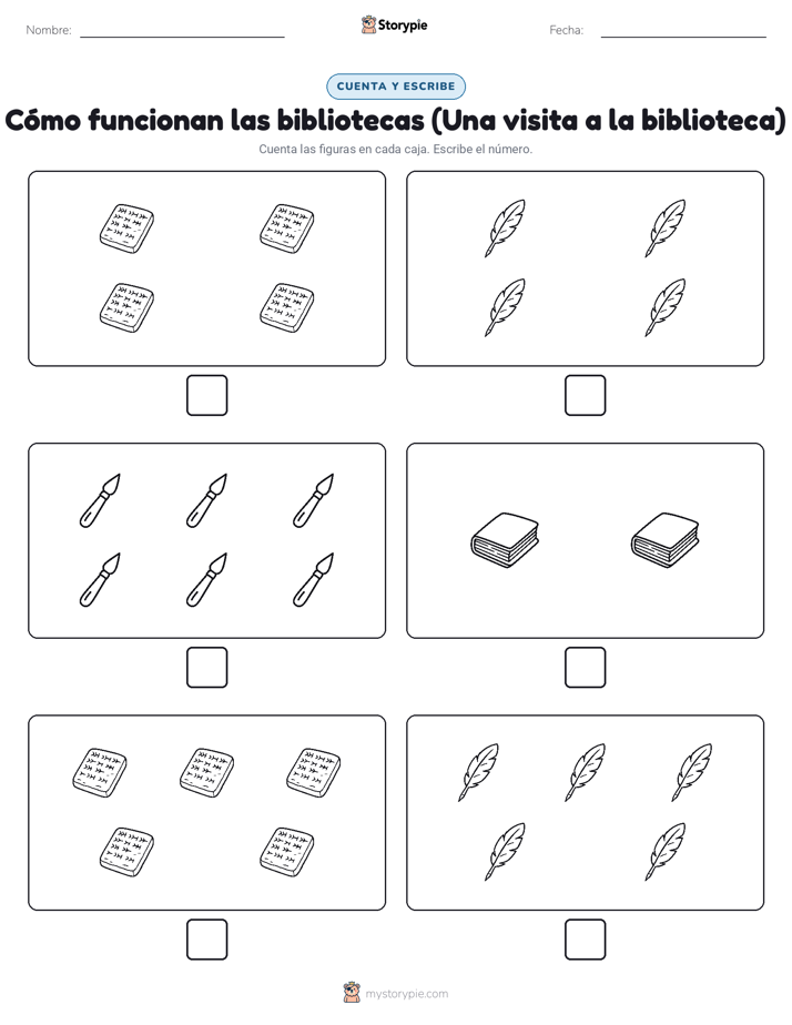Cuenta y Escribe