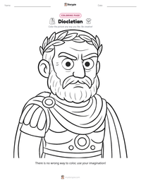 Diocletian printable worksheet preview