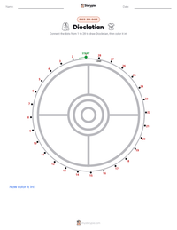 Diocletian printable worksheet preview