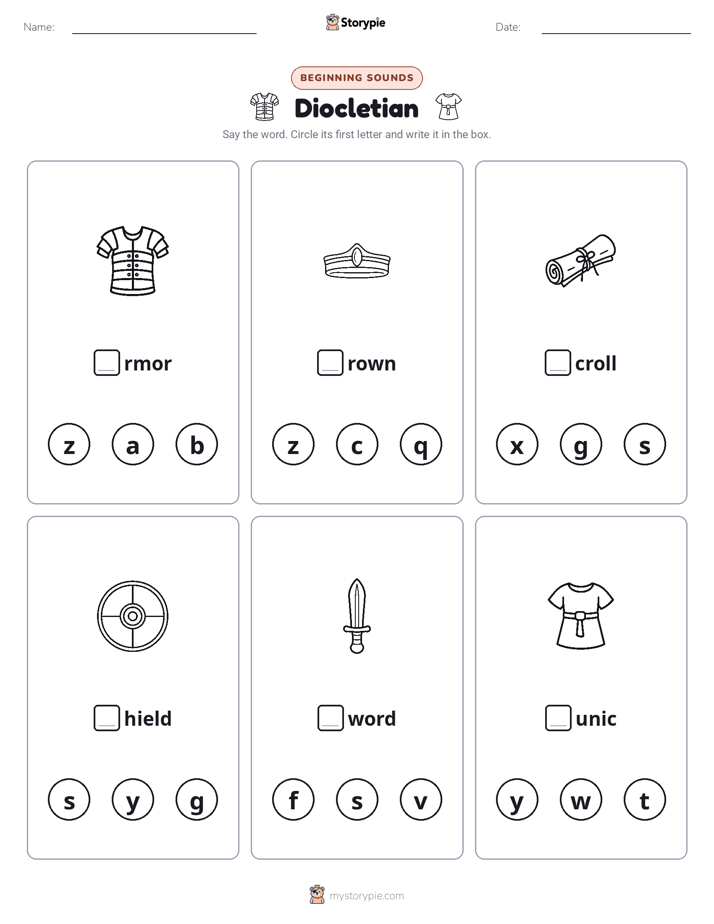 Beginning Sounds