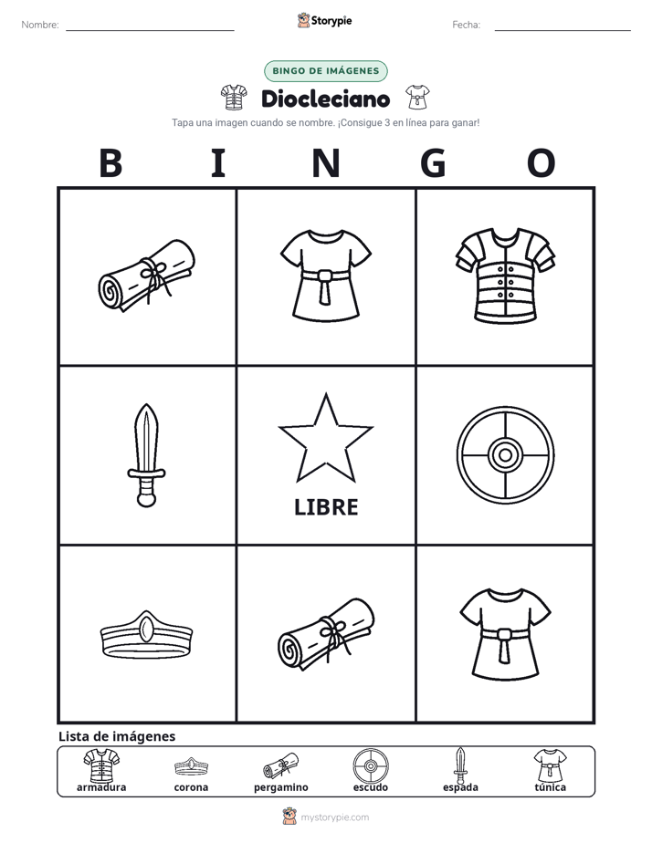 Bingo de Imágenes
