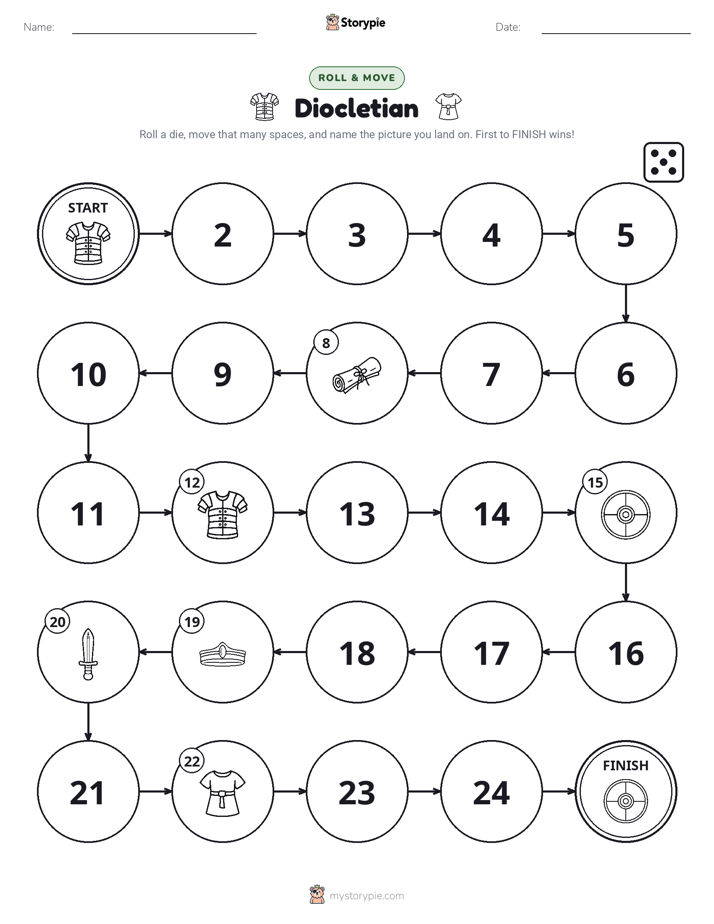 Roll & Move Game