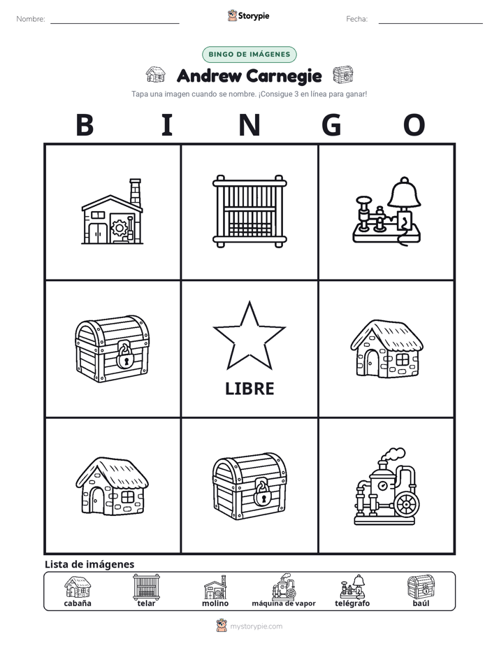 Bingo de Imágenes