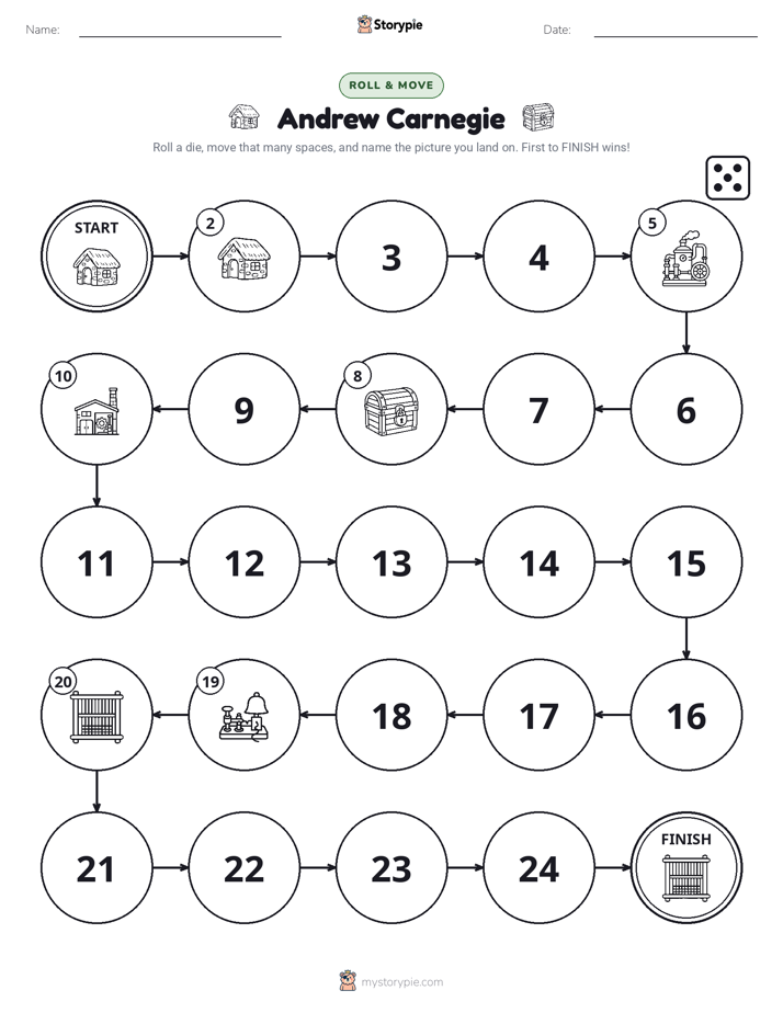 Roll & Move Game