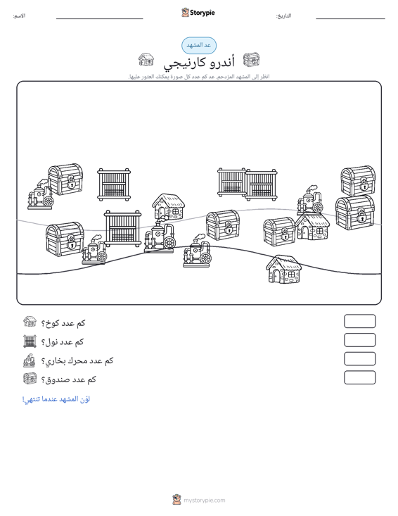 مشهد العد