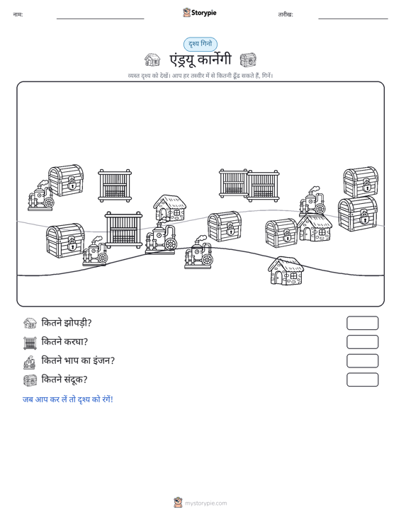 गिनती दृश्य