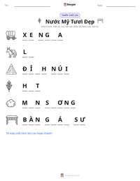 Xem trước tài liệu in sẵn Nước Mỹ Tươi Đẹp