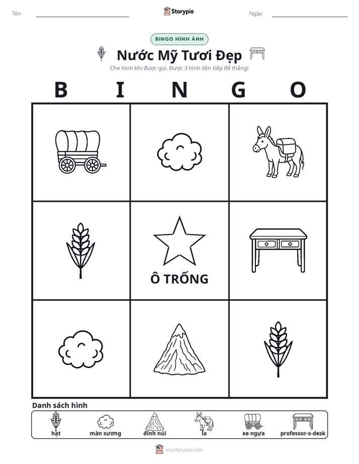 Bingo Hình Ảnh