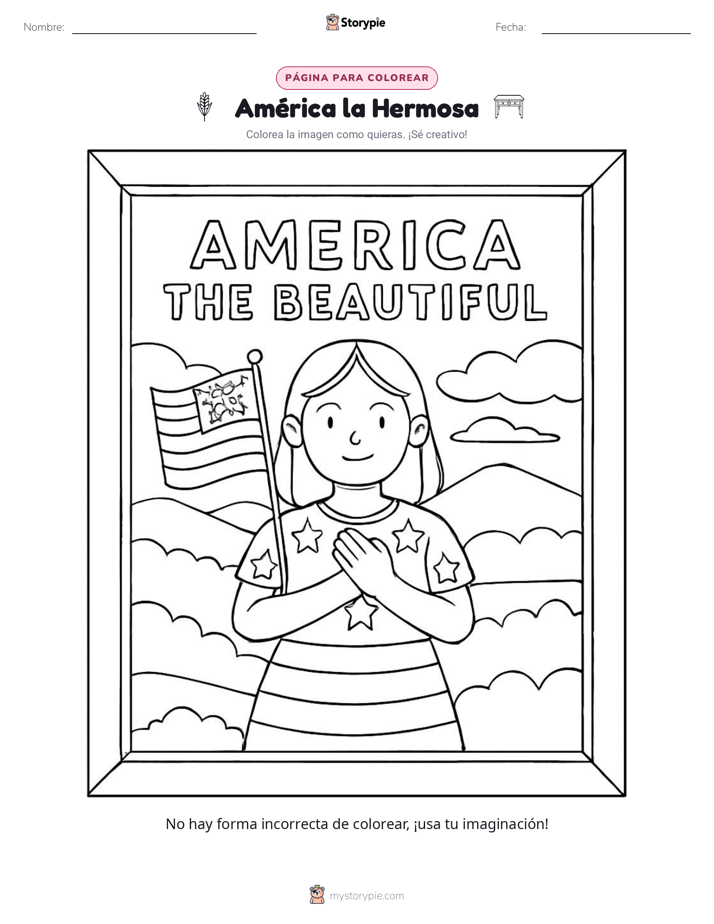Página para Colorear