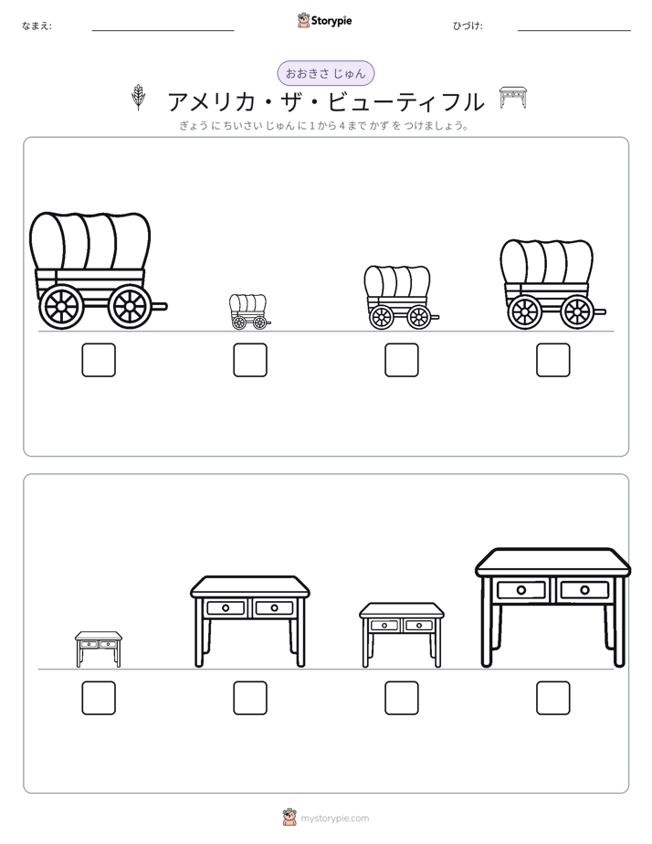 サイズ順