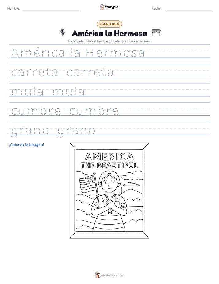 Práctica de Escritura