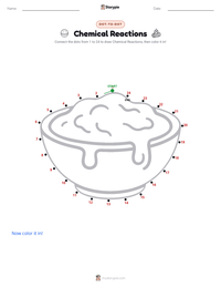 Chemical Reactions printable worksheet preview