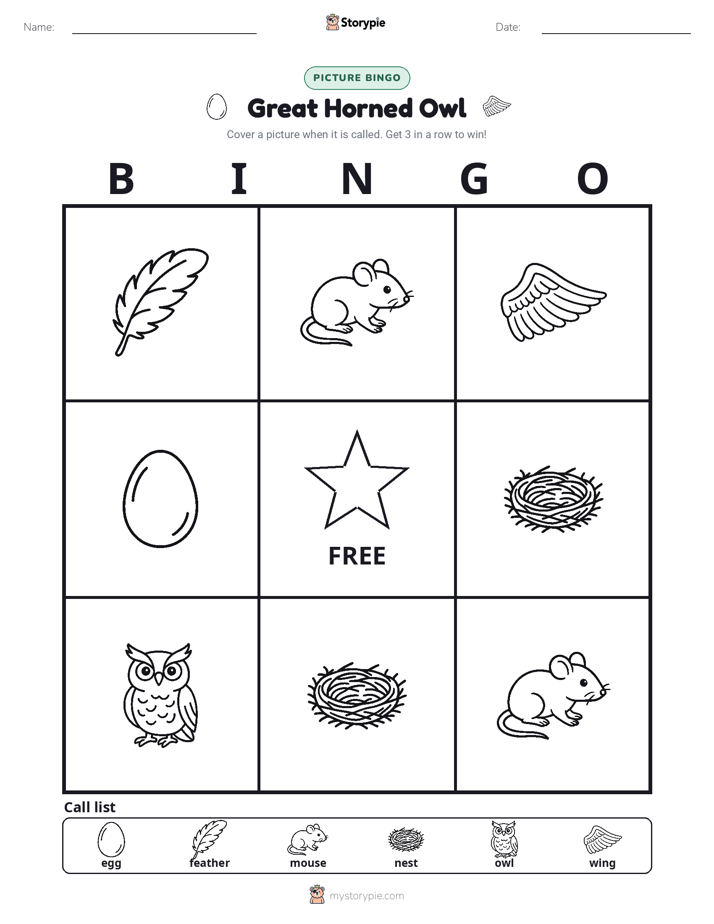 Picture Bingo