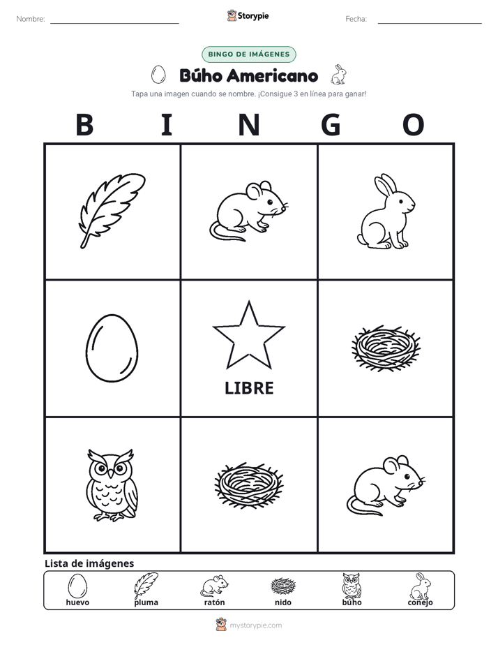 Bingo de Imágenes