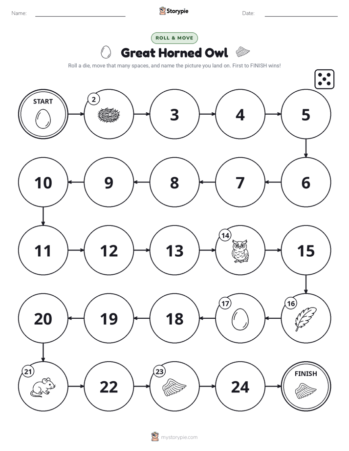 Roll & Move Game