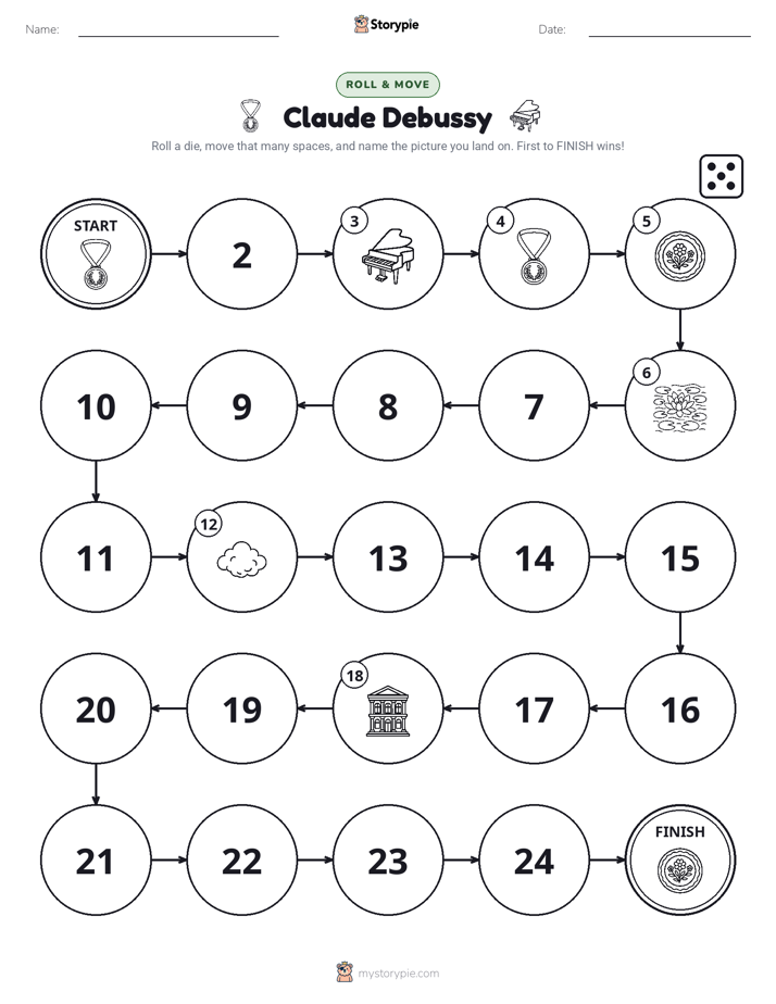 Roll & Move Game