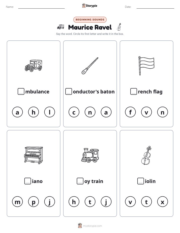 Beginning Sounds