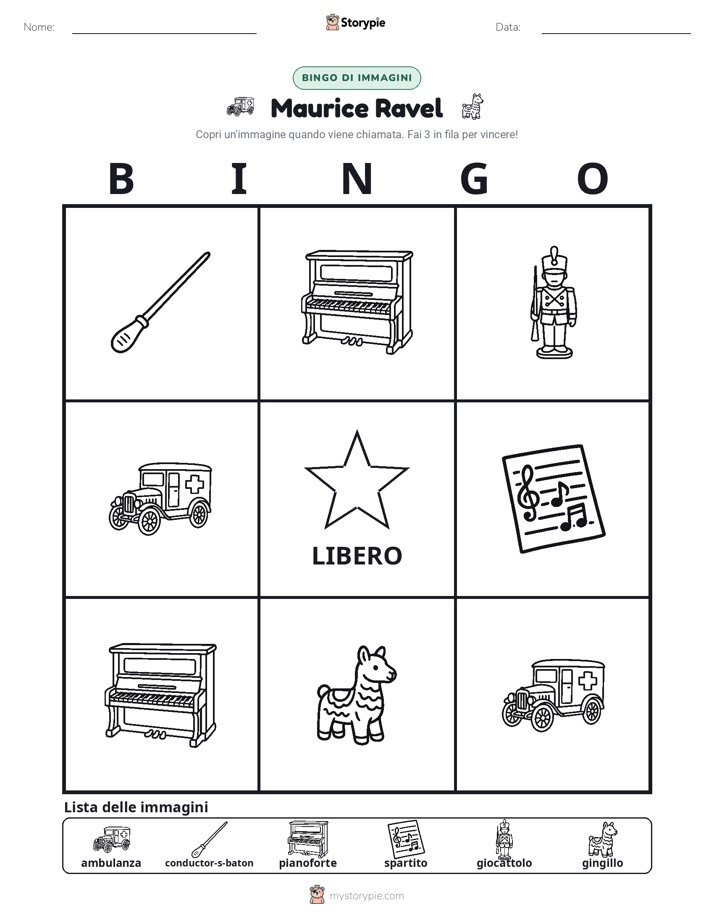 Bingo delle Immagini