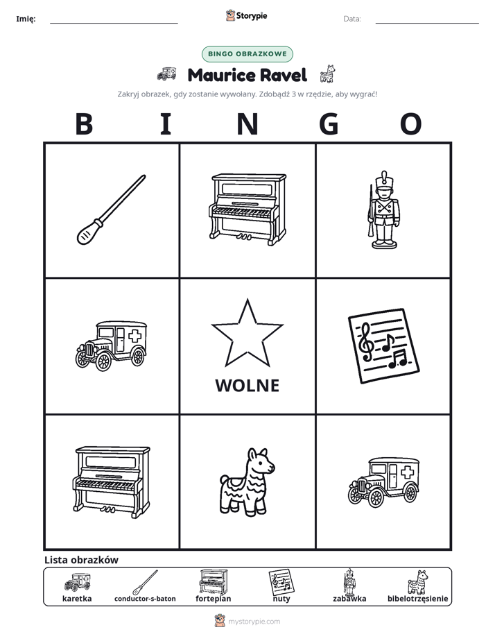 Bingo obrazkowe
