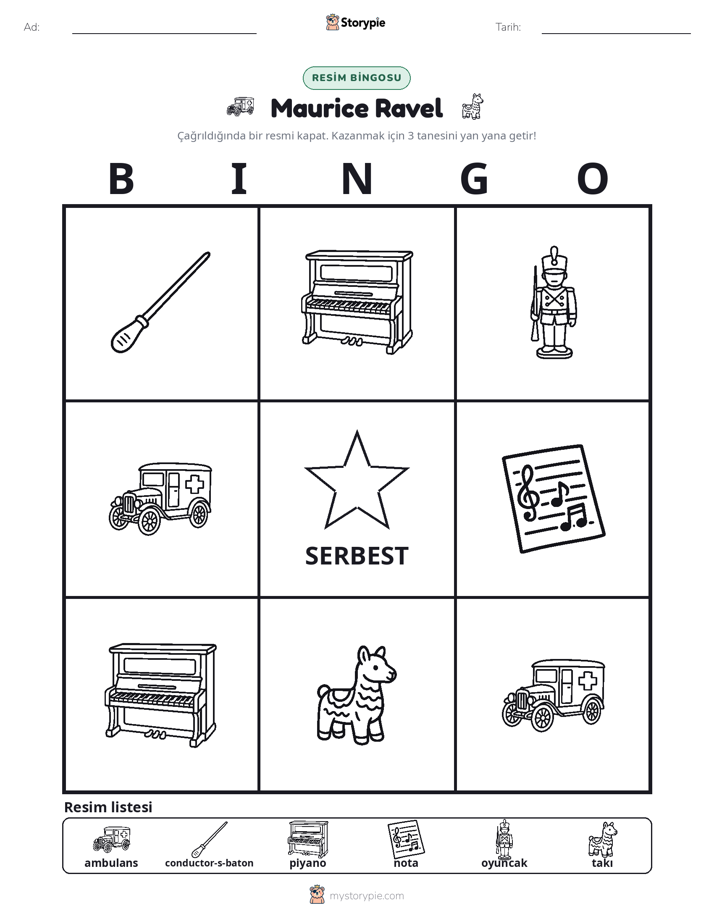 Resim Bingo