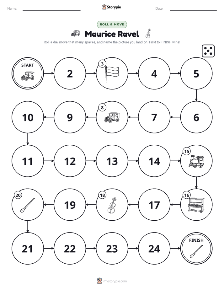Roll & Move Game