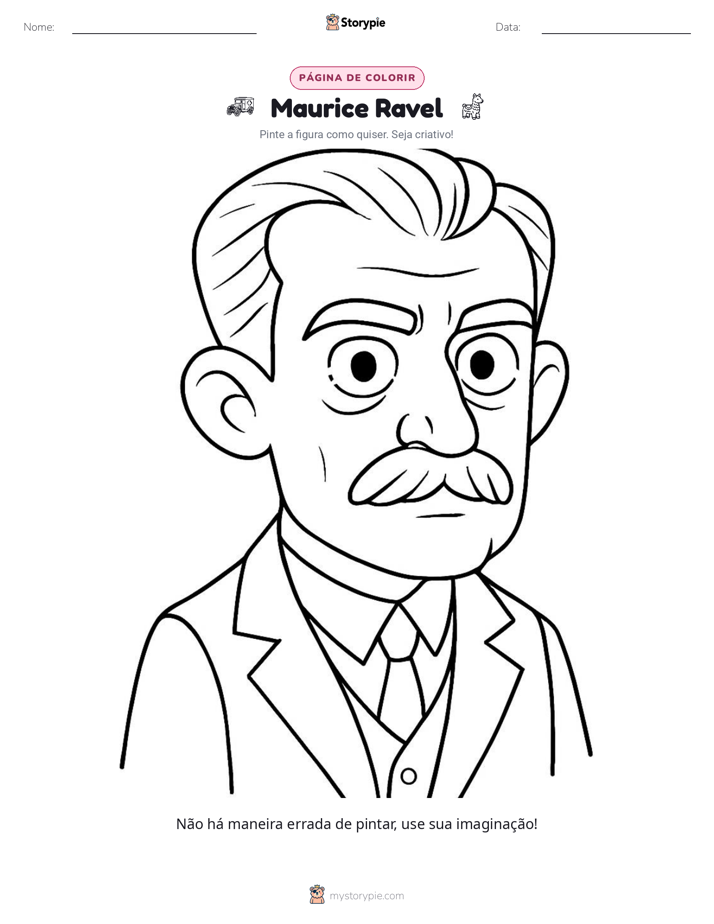 Página para colorir