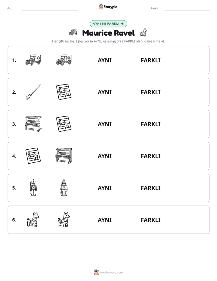 Aynı mı Farklı mı