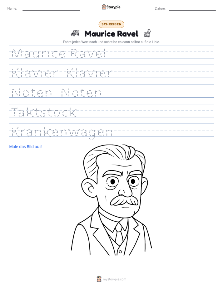Schreibübung