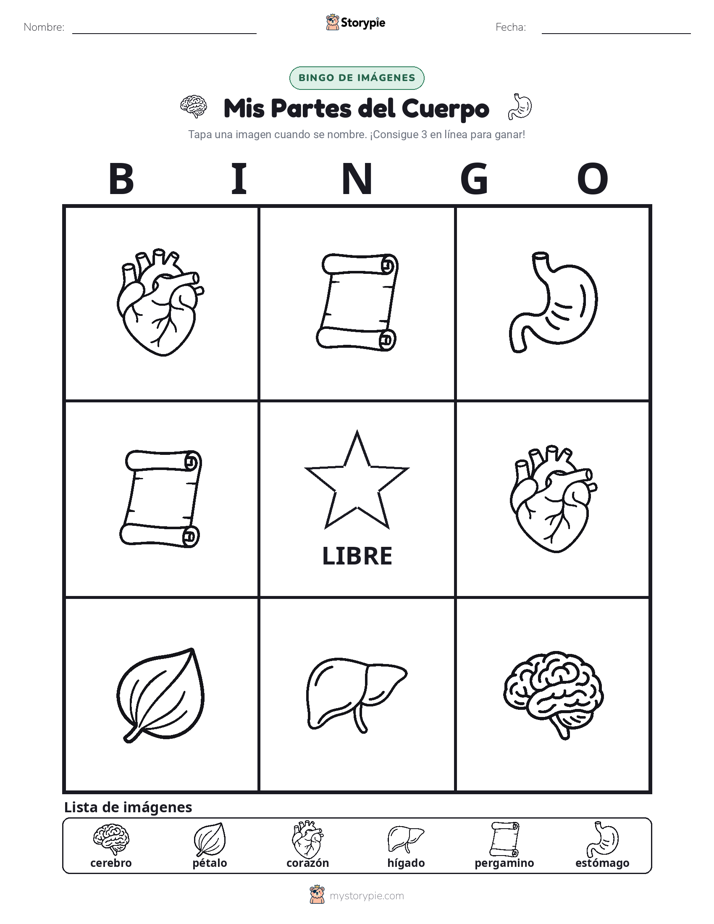 Bingo de Imágenes