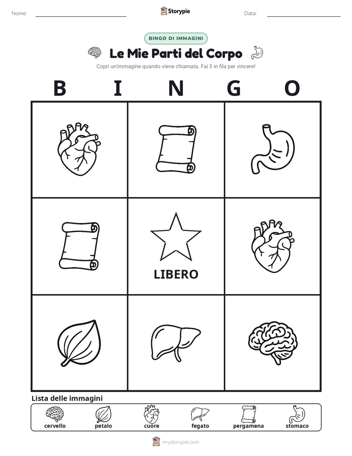 Bingo delle Immagini
