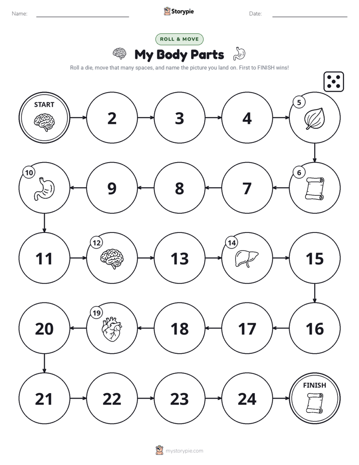 Roll & Move Game