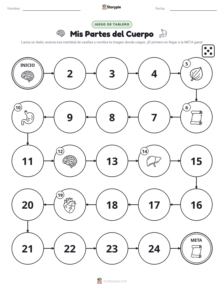Juego de Rueda y Avanza