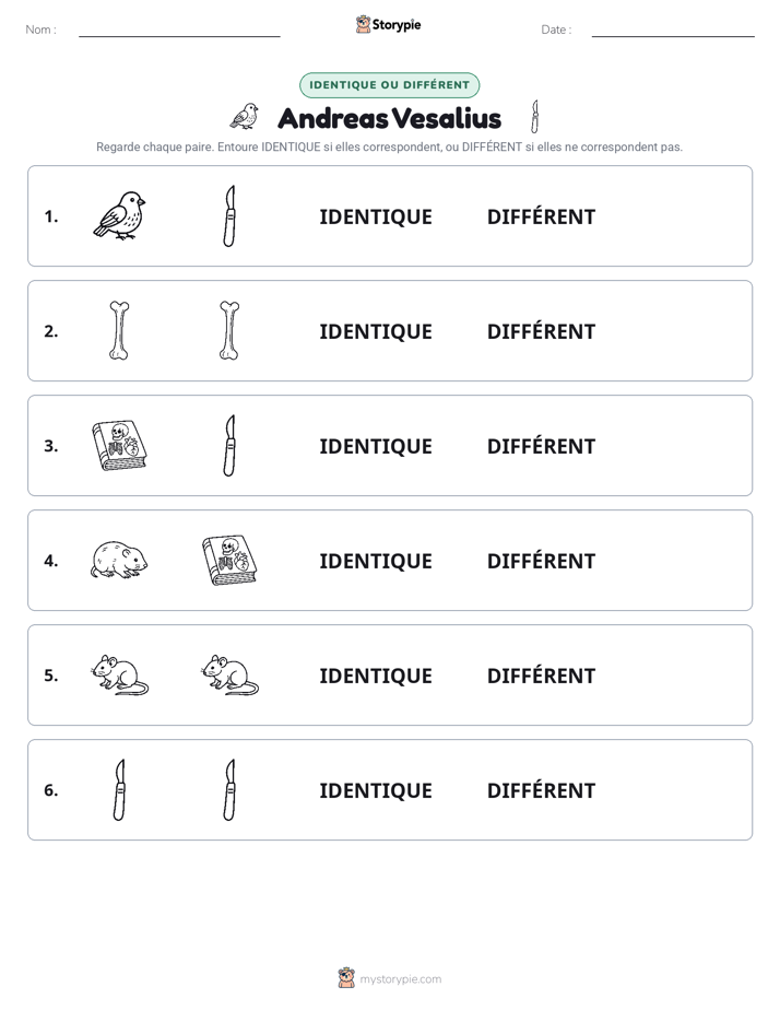 Identique ou Différent
