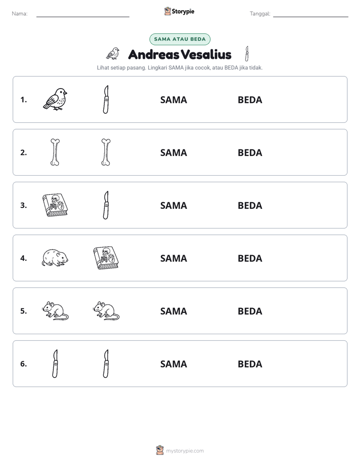 Sama atau Berbeda