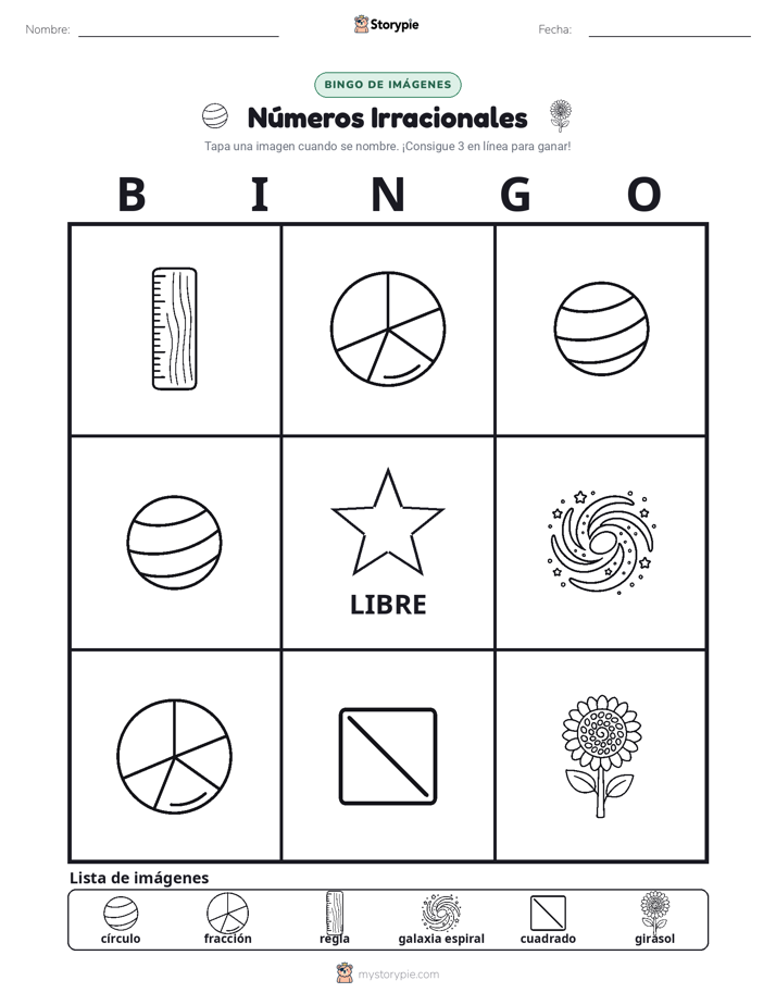 Bingo de Imágenes