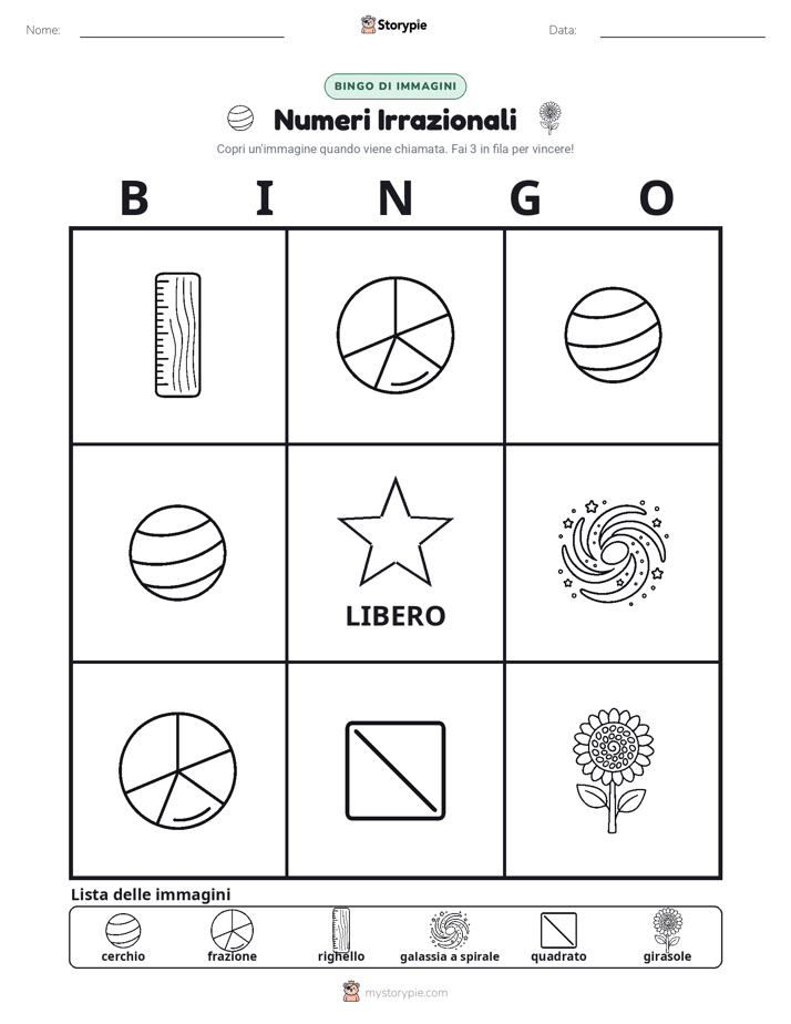 Bingo delle Immagini