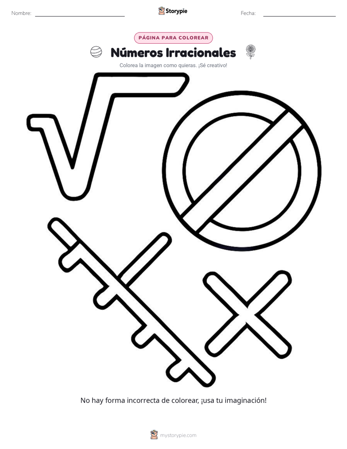 Página para Colorear