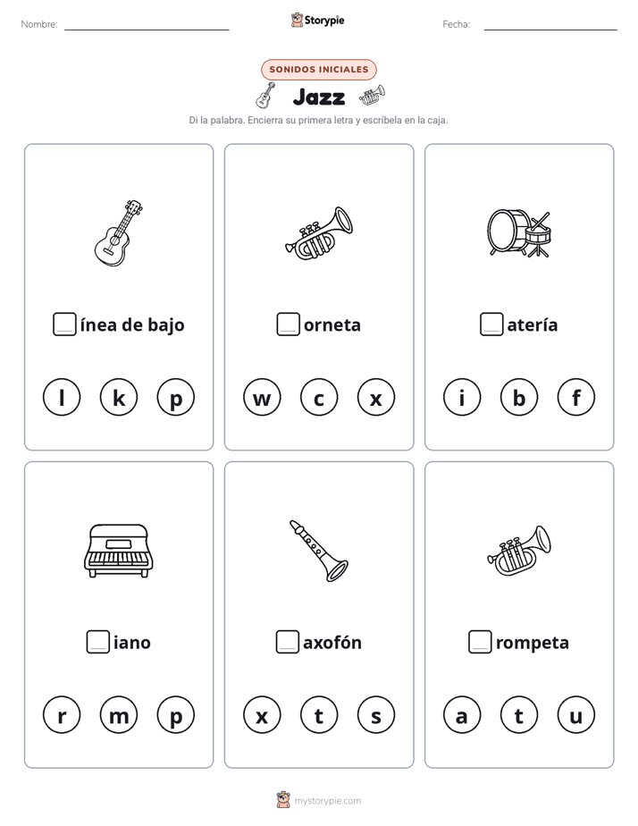 Sonidos Iniciales