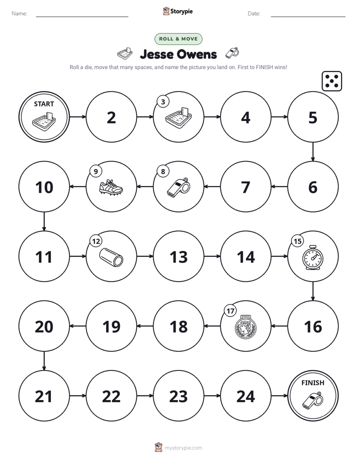 Roll & Move Game