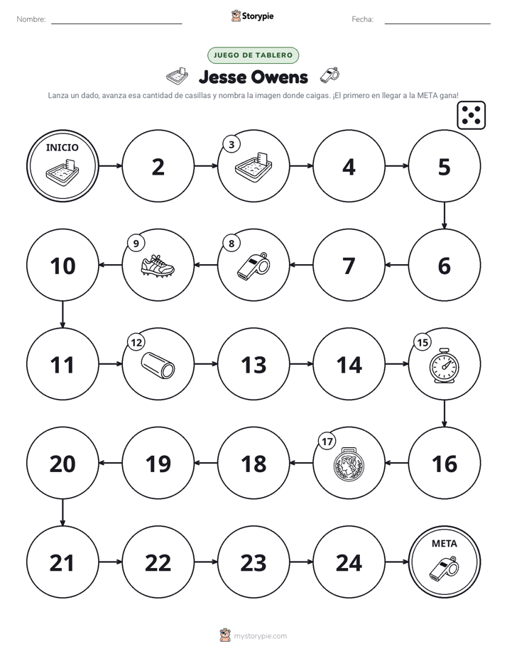 Juego de Rueda y Avanza