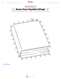 Esmer Kızın Hayalleri (kitap) yazdırılabilir çalışma sayfası önizlemesi