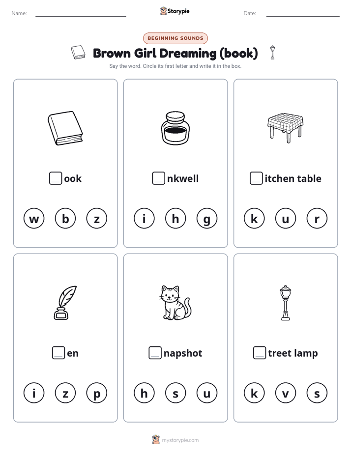 Beginning Sounds