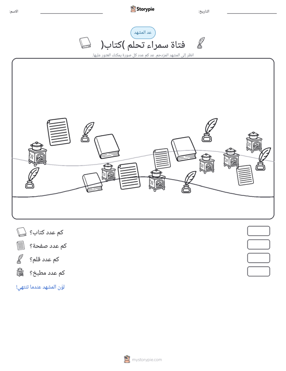 مشهد العد