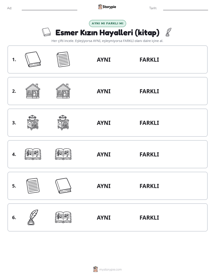 Aynı mı Farklı mı