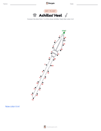 Achilles' Heel printable worksheet preview